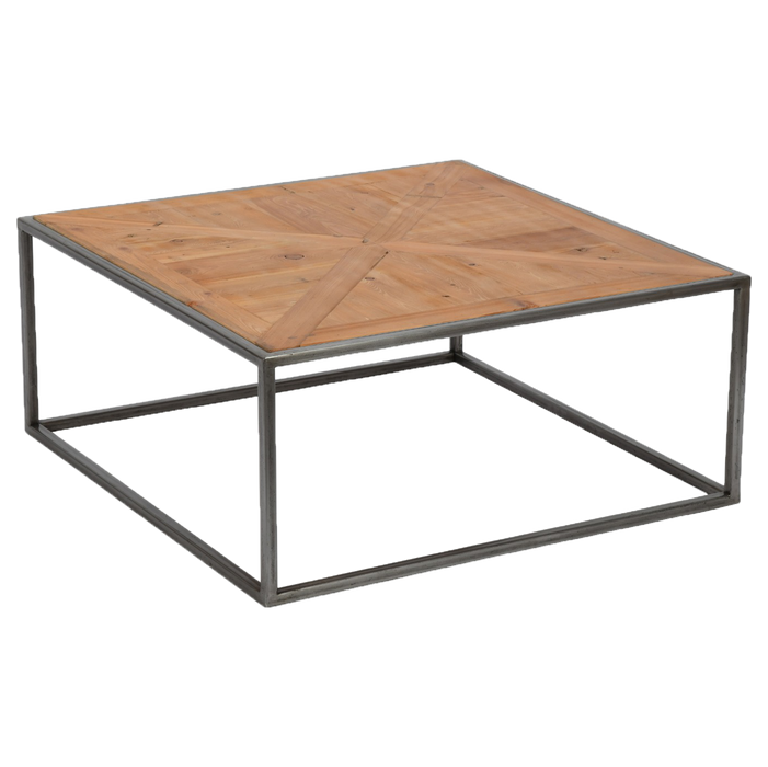 Maison table carrée, bois parqueté