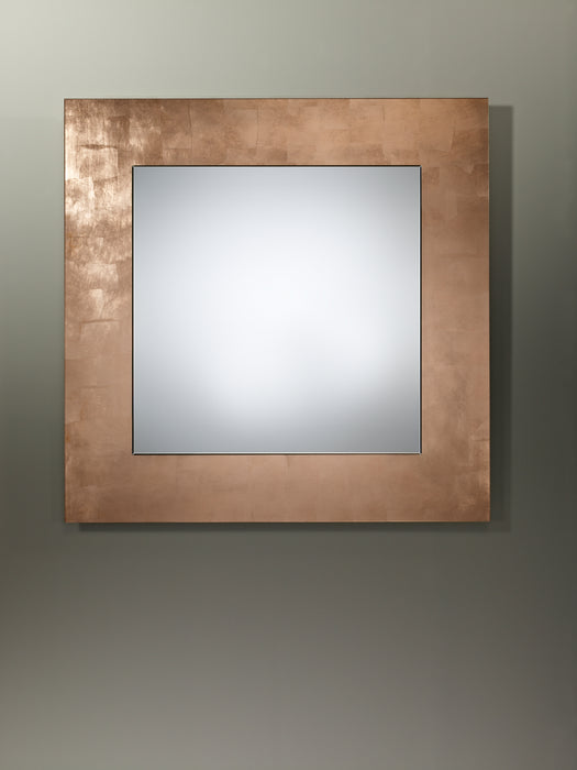 Miroir Copper Carré | Doré