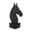 Jockey statue | Noir