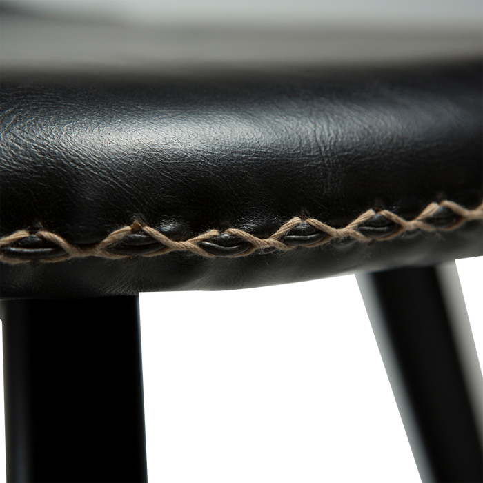 Chaise Flair I PVC noir